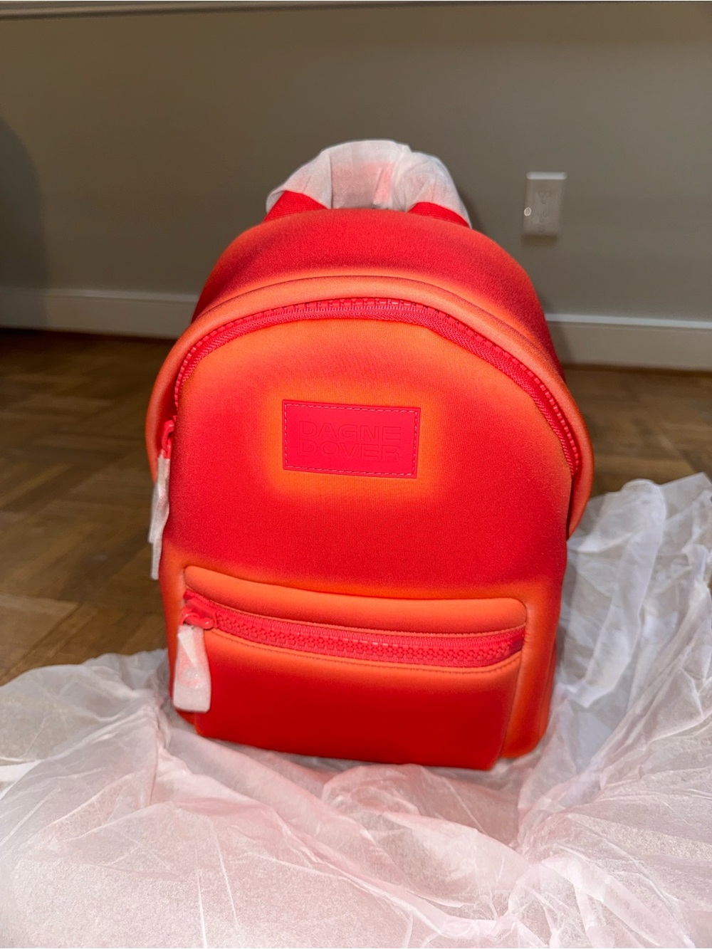 Dagne Dover Dakota backpack in heatwave small NWT